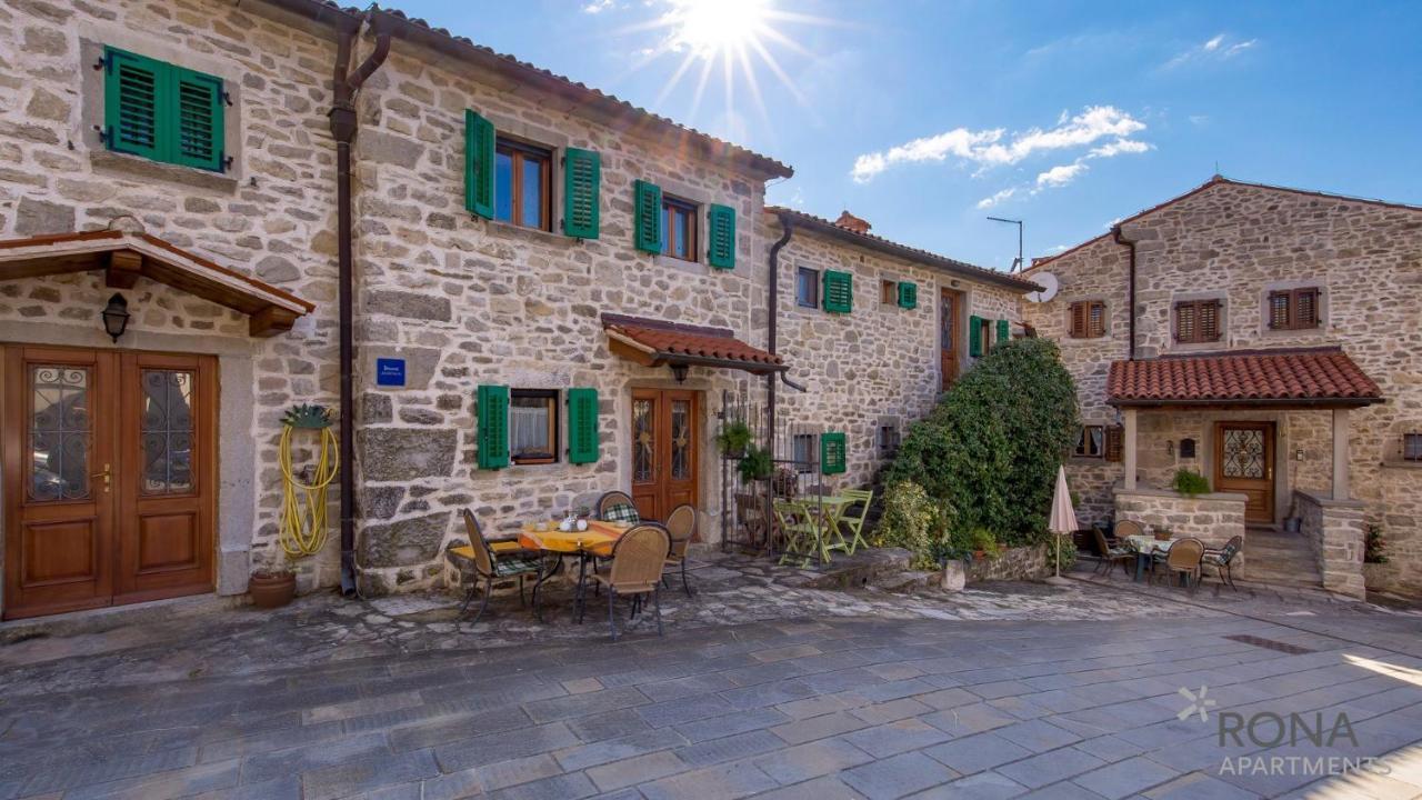 Rona Stone House Apartments Janja Boljun Exterior photo